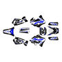 yamaha yz250 graphics kit 1996-2001 lethal series blue-shift