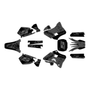 yamaha yz125 graphics kit 1996-2001 nightcity series smoke