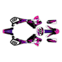 yamaha yz250 graphics kit 1993-1995 vintage series magenta-shift