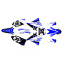 yamaha yz125 graphics kit 2015-2021 dream series blue