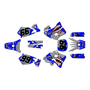 yamaha yz125 graphics kit 1996-2001 predator series blue
