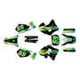 yamaha yz250 graphics kit 1996-2001 swift series lime