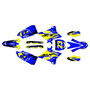 yamaha yz250 graphics kit 2015-2021 evader series yellow