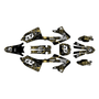 yamaha yz125 graphics kit 2022-2026 core series gold