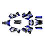 yamaha yz125 graphics kit 1996-2001 turbo series blue