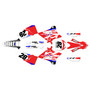 yamaha yz250 graphics kit 2015-2021 factory series red