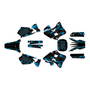 yamaha yz250 graphics kit 1996-2001 twitch series cyan