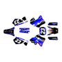 yamaha yz250 graphics kit 1996-2001 viper series blue