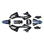 yamaha yz250 graphics kit 2022-2026 rebel series blue