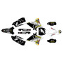 yamaha yz250 graphics kit 2015-2021 lancaster series white