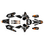 yamaha yz250f graphics kit 2014-2018 acid series orange