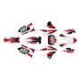 yamaha yz250 graphics kit 2022-2026 vintage series red