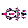 yamaha yz250 graphics kit 2022-2026 vintage series magenta-shift