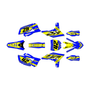 yamaha yz250f graphics kit 2010-2013 lethal series yellow