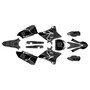 yamaha yz125 graphics kit 2015-2021 race series smoke