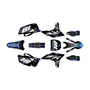 yamaha yz250f graphics kit 2010-2013 rebel series blue