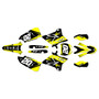 yamaha yz125 graphics kit 2015-2021 spear series yellow