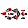yamaha yz125 graphics kit 2015-2021 spear series red