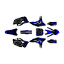 yamaha yz250f graphics kit 2010-2013 vintage series blue-shift