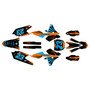 yamaha yz250f graphics kit 2014-2018 fh series orange