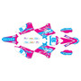 yamaha yz125 graphics kit 2015-2021 speed series magenta