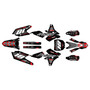 yamaha yz250f graphics kit 2014-2018 rebel series red
