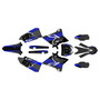 yamaha yz125 graphics kit 2015-2021 usa series blue-shift
