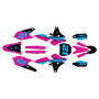 yamaha yz450f graphics kit 2014-2017 vendetta series magenta