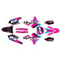 yamaha yz250f graphics kit 2014-2018 viper series magenta