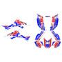 honda trx300ex graphics kit 2007-2013 future series blue-shift