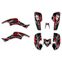 honda trx400ex graphics kit 2005-2007 prime series red