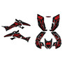 honda trx300ex graphics kit 2007-2013 prime series red-shift