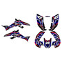 honda trx300ex graphics kit 2007-2013 prime series blue-shift