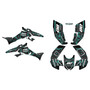 honda trx300ex graphics kit 2007-2013 rift series teal