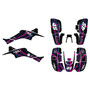 honda trx400ex graphics kit 1999-2004 electron series magenta