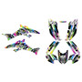 honda trx300ex graphics kit 2007-2013 swift series rainbow