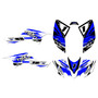 honda trx400ex graphics kit 2008-2016 blazing series blue