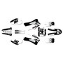 cobra cx50jr graphics kit 2014-2021 factory series white