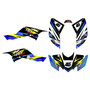 honda trx400ex graphics kit 2008-2016 division series blue