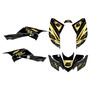 honda trx400ex graphics kit 2008-2016 division series gold