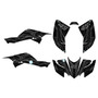 honda trx400ex graphics kit 2008-2016 electron series smoke