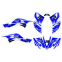 honda trx400ex graphics kit 2008-2016 factory series blue