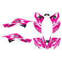 honda trx400ex graphics kit 2008-2016 factory series magenta