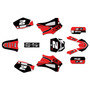 cobra cx50jr graphics kit 2022-2024 lightning series red