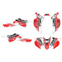 honda trx400ex graphics kit 2008-2016 future series red