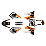 cobra cx50sr graphics kit 2010-2011 division series orange