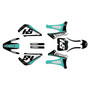 cobra cx50sr graphics kit 2010-2011 fatality series teal