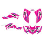 honda trx400ex graphics kit 2008-2016 lethal series magenta