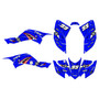 honda trx400ex graphics kit 2008-2016 predator series blue