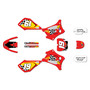 cobra cx50sr graphics kit 2012-2020 pecker series red